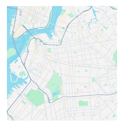 Map showing our location